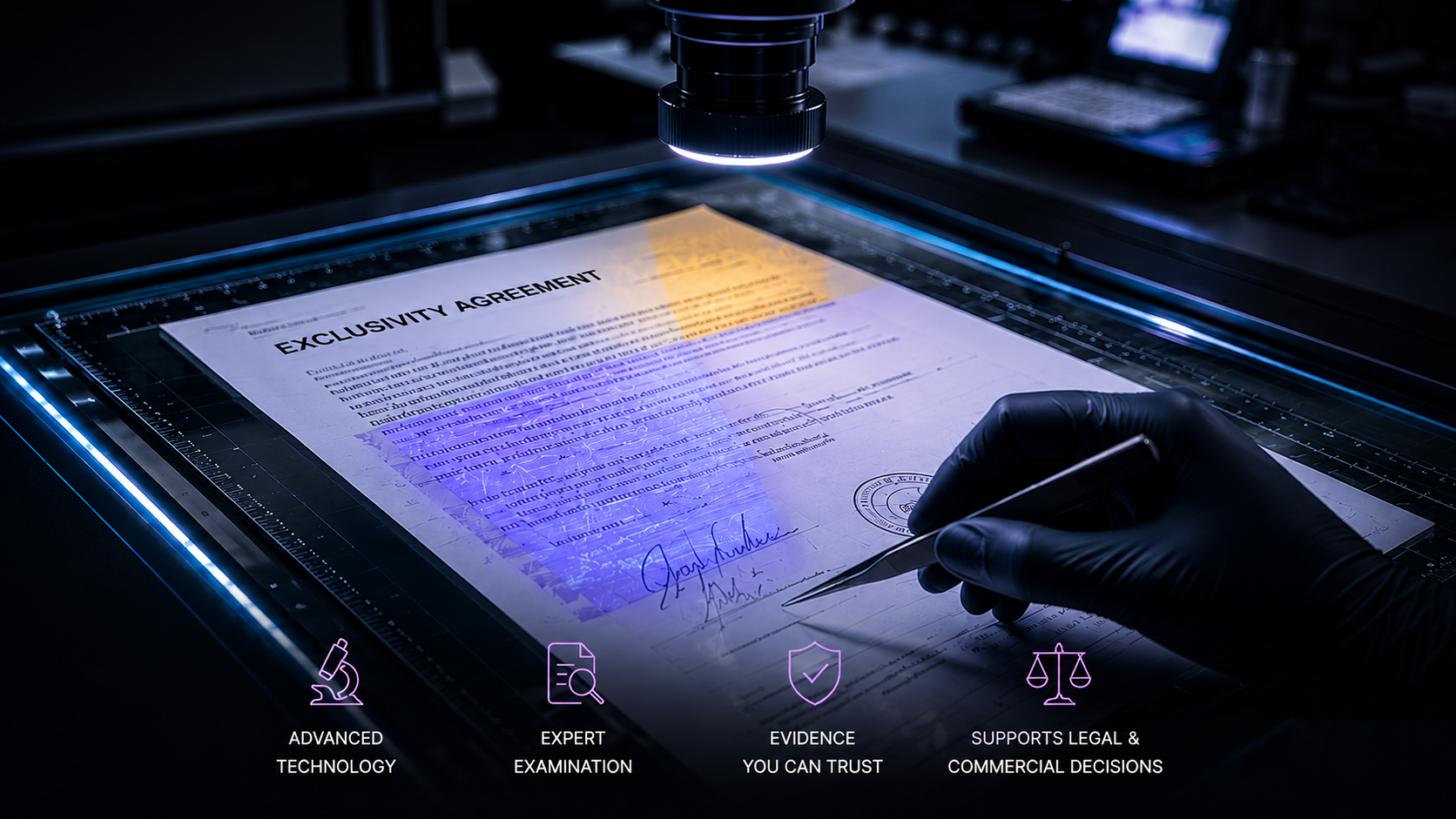 Forensic Document & Signature Verification